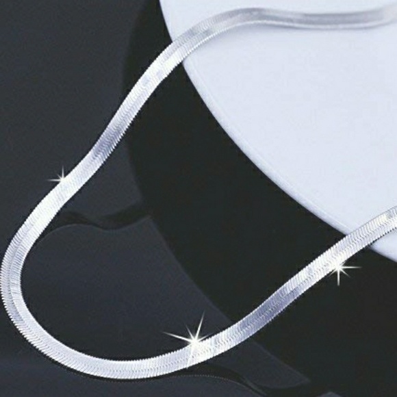 925 Sterling Silver Men's Necklace - Picture 3 of 4